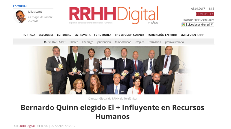 los + infuyentes en RRHH